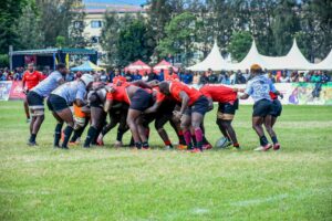 A photo taken during the Prince Loo rughby game in Nakuru by Anderson Mwambonnu